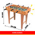 Galda futbols Kruzzel, 69 x 37 x 63 cm