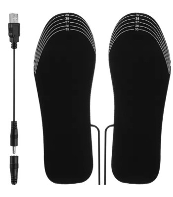 USB apsildāmās zolītes apaviem Trizand 19702, 35–40
