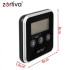 Zortiva virtuves termometrs ar zondi, LCD displeju, taimeri un trauksmi, -20 līdz 250 °C, 8 x 8 x 1,5 cm