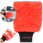 Automašīnas mazgāšanas cimds Xtrobb Coral Fleece maigai mazgāšanai, 26,5 x 18 cm