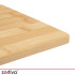 Bambusa griešanas dēļu komplekts ar statīvu Zortiva, 4 gab., 280 x 200 x 12 mm