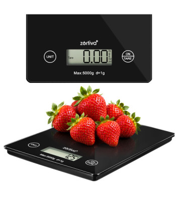 Plakanie elektroniskie virtuves svari Zortiva, 5000g/1g