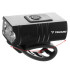Velosipēda lukturu komplekts ar LED CREE T6, USB uzlādi un aizmugurējo lukturi, 4T6, 23677