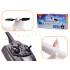 Attālināti vadāma lidmašīna WLTOYS Sky King F959S 2,4GHz oranža