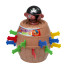 Crazy Pirate Barrel Arcade Game Stab for Pirate 9 x 9 x 12,5 cm