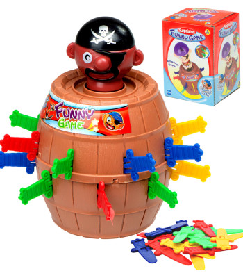 Žaidimas vaikams - Šaunusis piratas statinėje