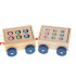 Montessori koka vilcienu vilcienu zivju šķirotājs
