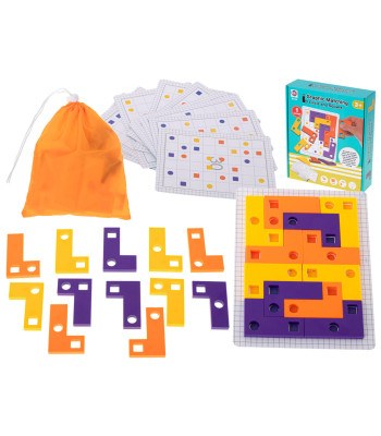 Loģiskā spēle Tetris + kārtis