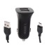 L-BRNO Automašīnas Lādētājs Dual USB + Micro USB