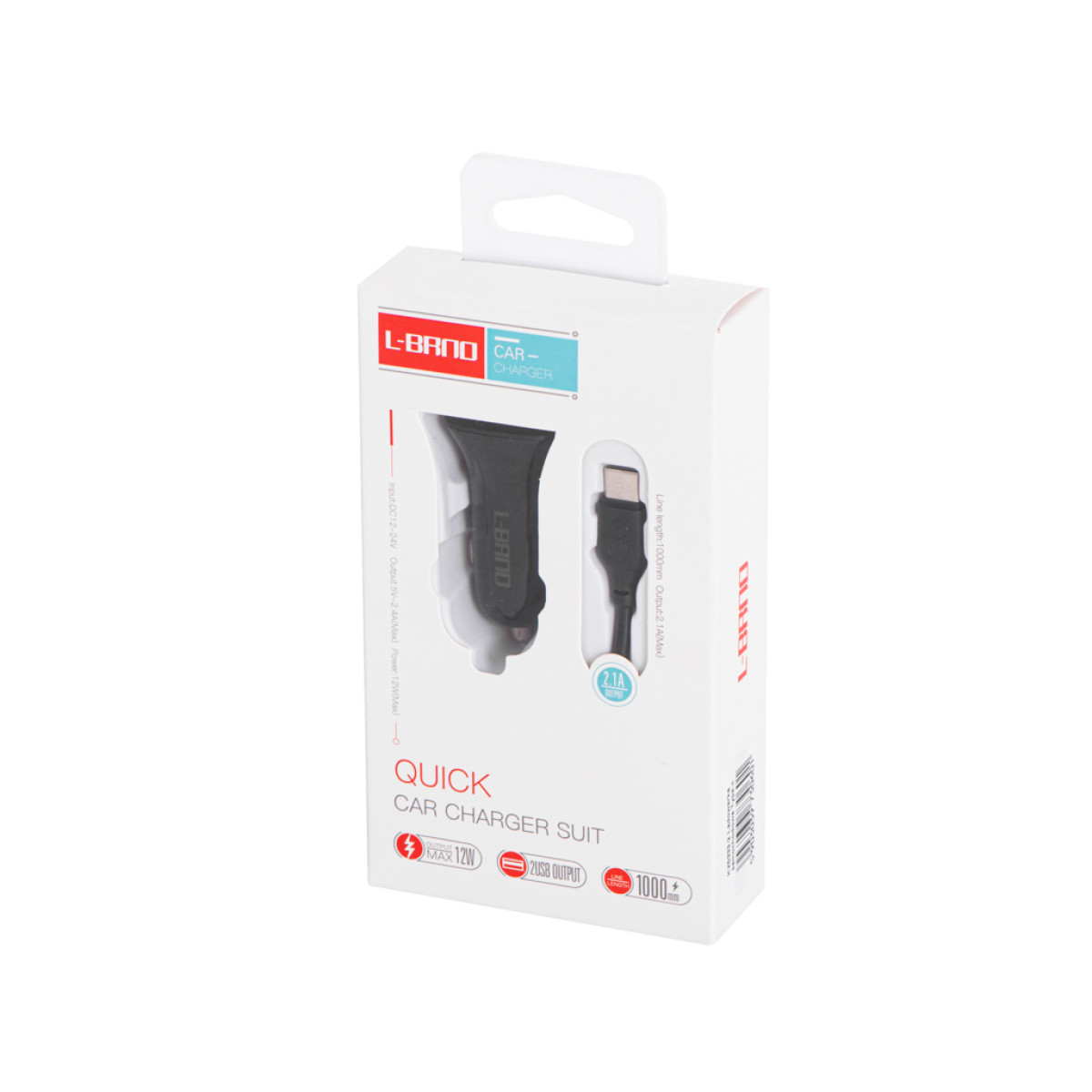 Auto lādētājs ar diviem USB + Type-C portiem