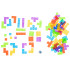 Loģiskā spēle Tetris puzle kluči
