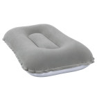 BESTWAY 67121 Piepūšamais Velūra Ceļojumu Spilvens Pelēks