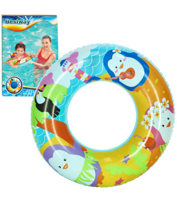 BESTWAY 36113 Uzpūšamais aplis 51 cm Pingvīni