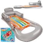 Bestway 43028 Piepūšamais Peldošais Krēsls Pelēks