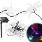 Solar Dragonfly dārza gaismas 6,5 m 30LED daudzkrāsu