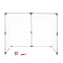 Bērnu futbola vārti 2 vienā 185x120x70cm