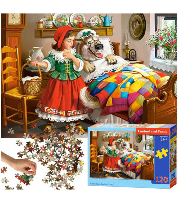 Castorland Puzzle 120 Gabaliņi - Sarkangalvīte