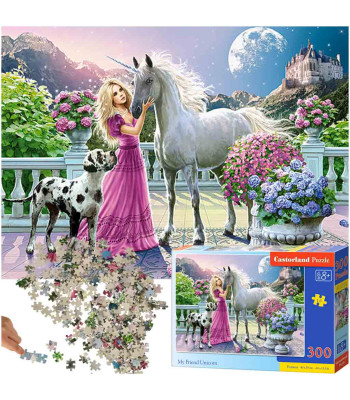 CASTROLANDPUZZLE 300 EL. MANS DRAUGS VIENRADZIS
