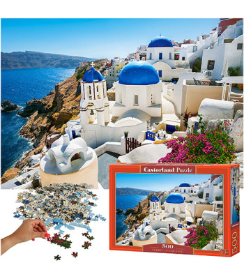 CASTORLAND PUZZLE 500 GABALI - VASARA SANTORINI