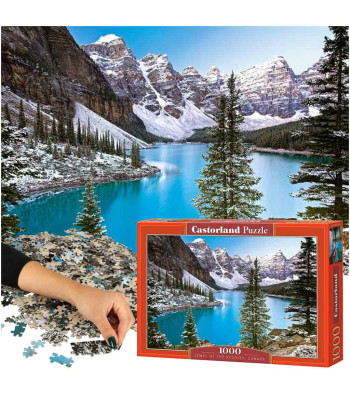 CASTORLANDPUZZLE 1000EL. JUVELIS NO KALNIEM, KANĀDA