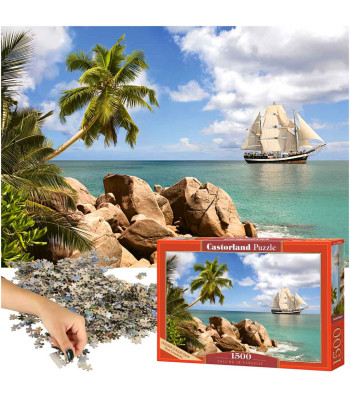 CASTORLAND PUZZLE 1500EL. SAILING IN PARADISE