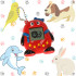 Rotaļlieta Tamagotchi elektroniskās spēles dzīvnieks sarkans