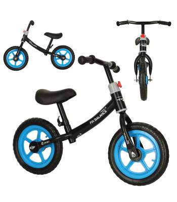 Viegls bērnu līdzsvara velosipēds, Trike Fix Balance, melns