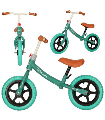 Viegls bērnu līdzsvara velosipēds, Trike Fix Balance, zaļš