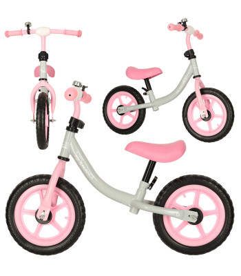 Viegls bērnu līdzsvara velosipēds, Trike Fix Balance, pelēks