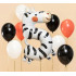Folija balons cipars 5 - Zebra, 68x98 cm
