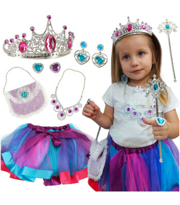 Kostīms Karalienei un Princesei ar 9 Elementiem