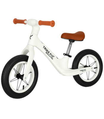 Bērnu līdzsvara velosipēds Trike Fix Balance PRO, balts