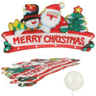 LED lampiņa Ziemassvētku rotājums Merry Christmas 45cm