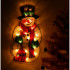 Ziemassvētku LED lampiņa sniegavīrs 45cm