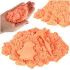 Kinētiskais smilšu maisiņš 1kg oranžs