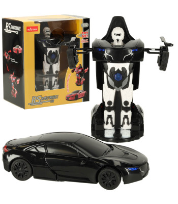 Mini transformeris Die Cast 1:32 RTR melns