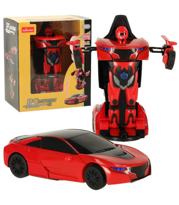 Mini Transformer Die Cast 1:32 RTR Sarkanā