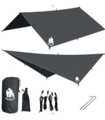 Melns tarps lietus aizsardzībai