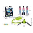 Rotaļu Raķešu Palaišanas Iekārta Power Launcher Rocket LED X3