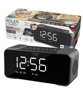 ADLER AD 1190 Sudraba Bezvadu Radiobudžikis