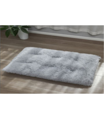 Suņu un kaķu gulta spilvens 115 x 80 cm pelēks