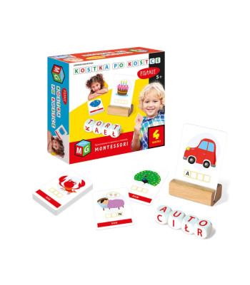 Montessori Izglītojoša Rotaļlieta - Kubs pa Kubam