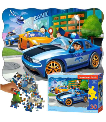 CASTORLAND PUZZLE 30EL. POLICE CHASE