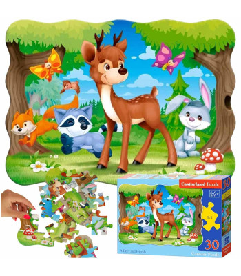 CASTORLAND PUZZLE 30 GABALI - BĒRNU PUZZLE
