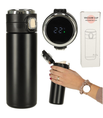 Termo krūze ar snīpi Termos LED 420ml melna