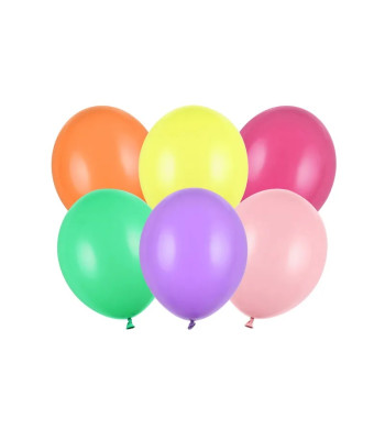 Baloni Strong Pasteļu Mix Krāsu 27cm 100gab