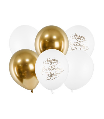 Dzimšanas dienas baloni “Happy Birthday To You” 30 cm