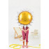 Folijas balons Saule 90cm