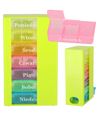 Zāļu organizators nedēļai