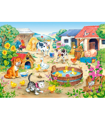 Castorland PUZZLE 60EL. Lauku saimniecība